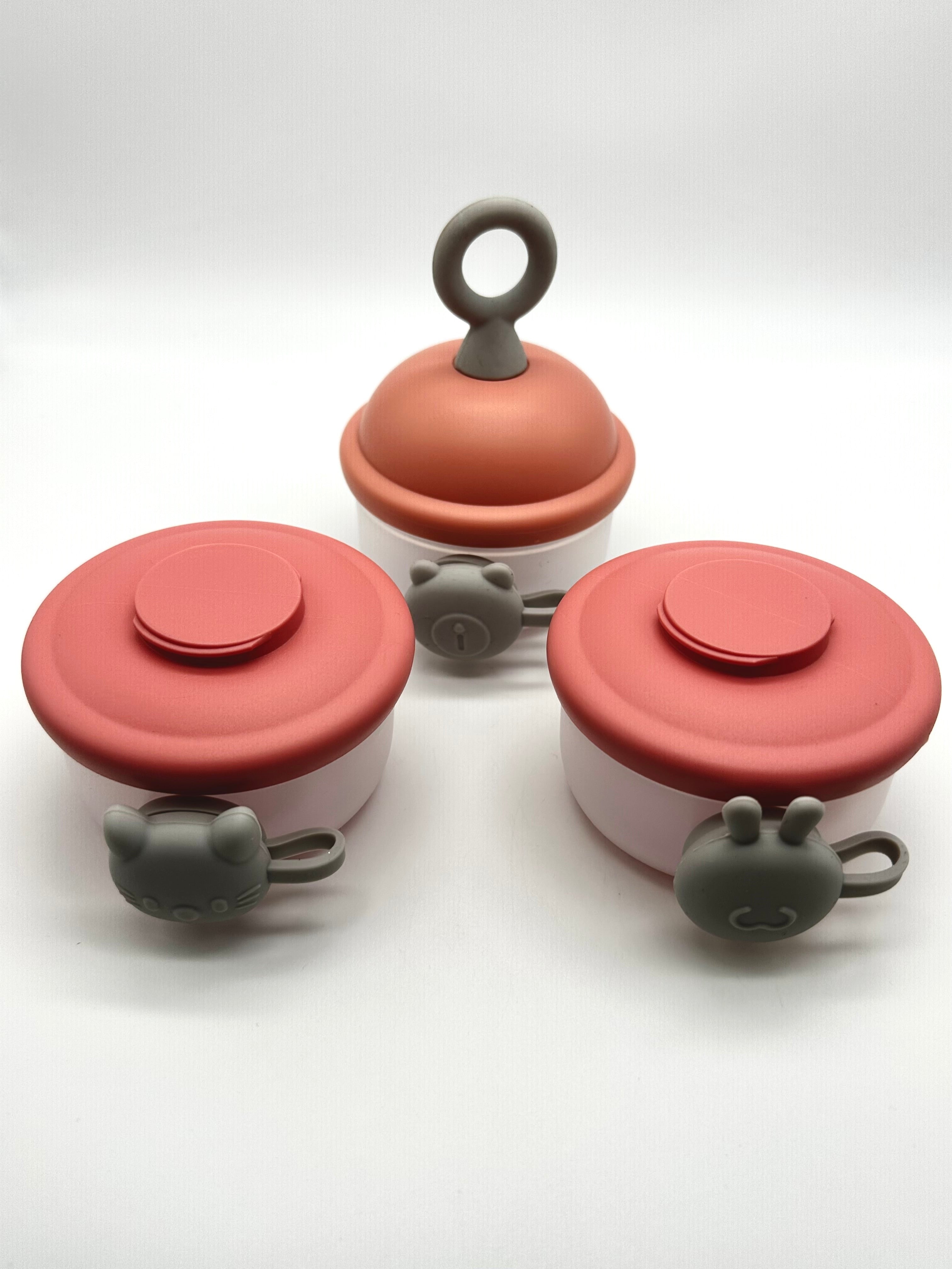 Portable milk powder container