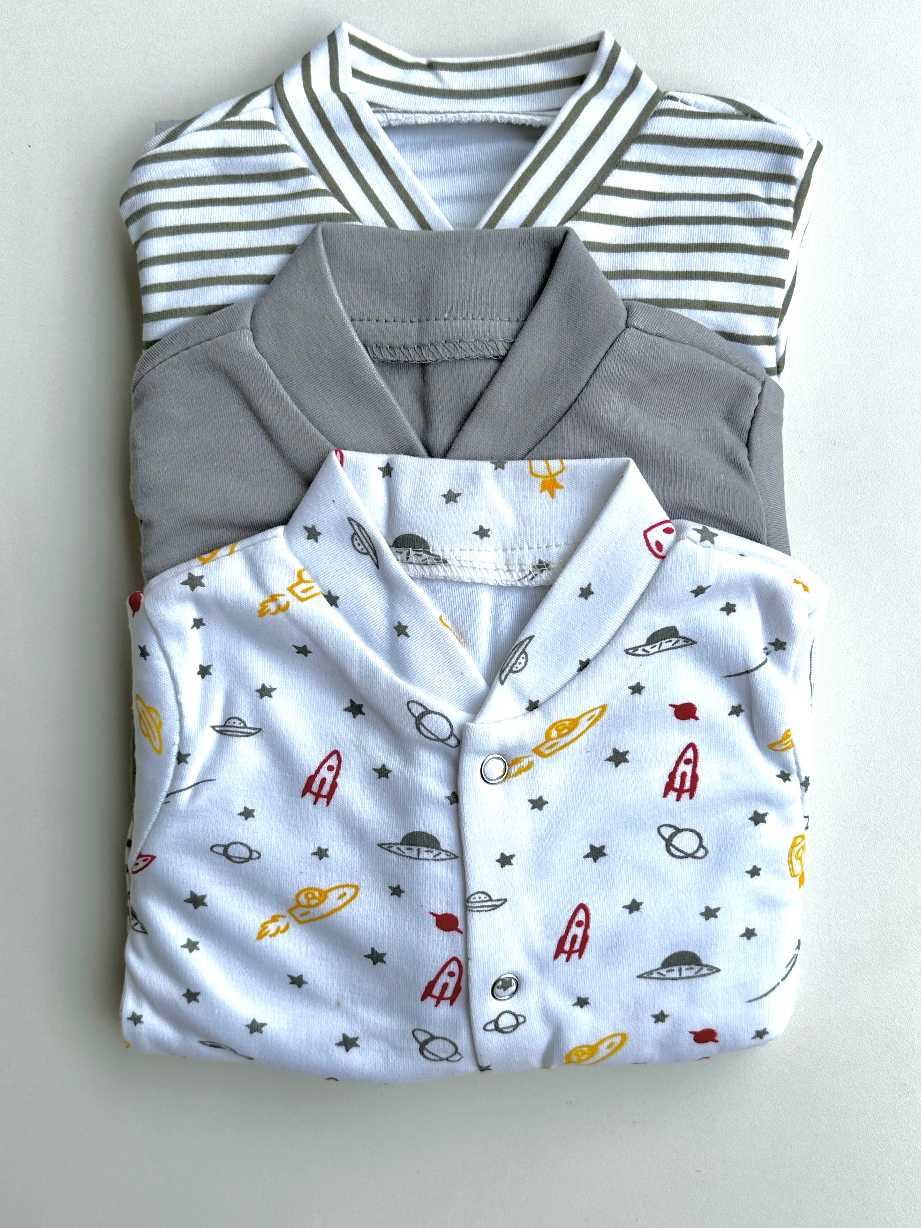 Romper 3pcs (feet cover)
