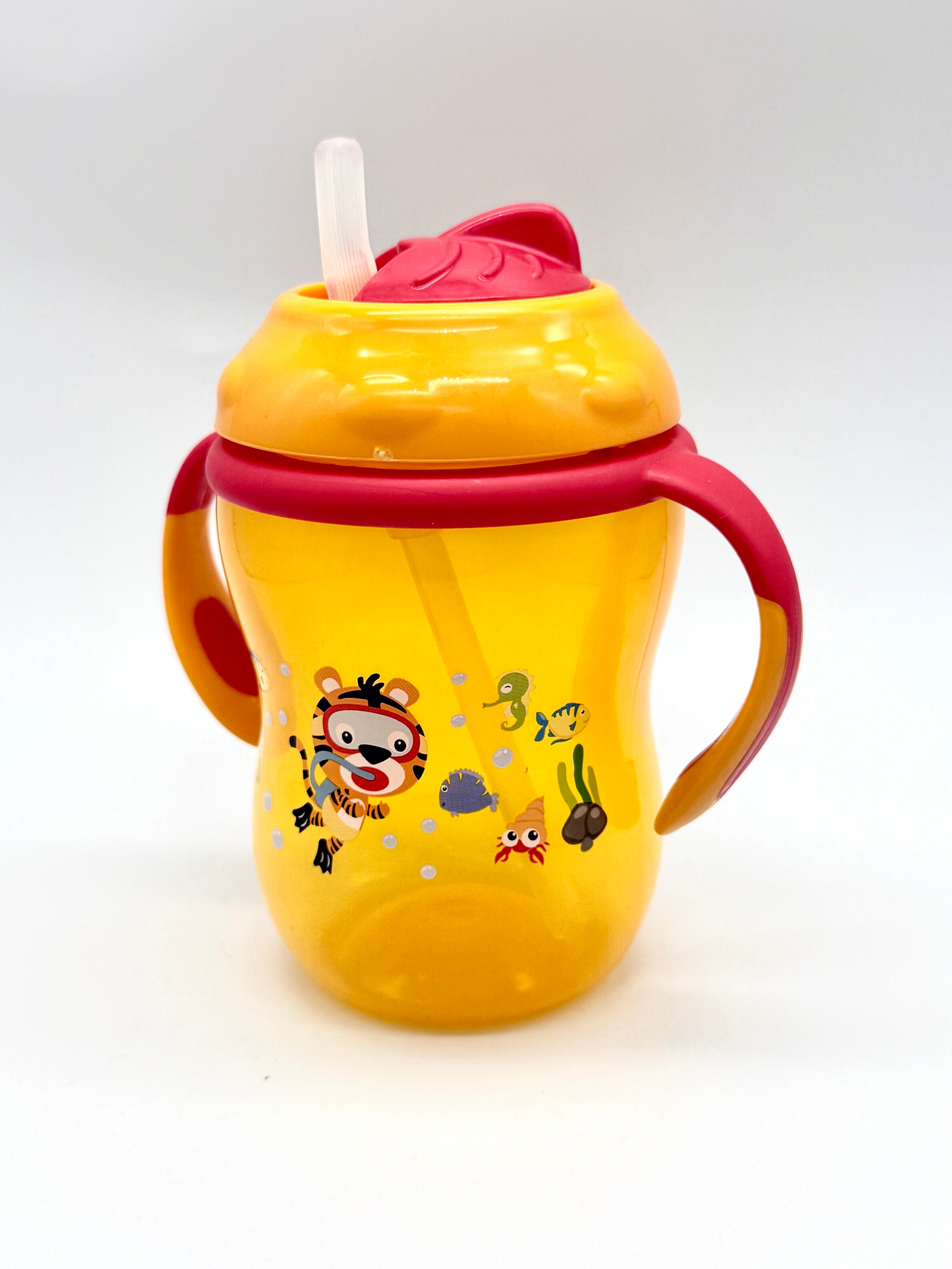 Straw bottle 250ml (baby world)