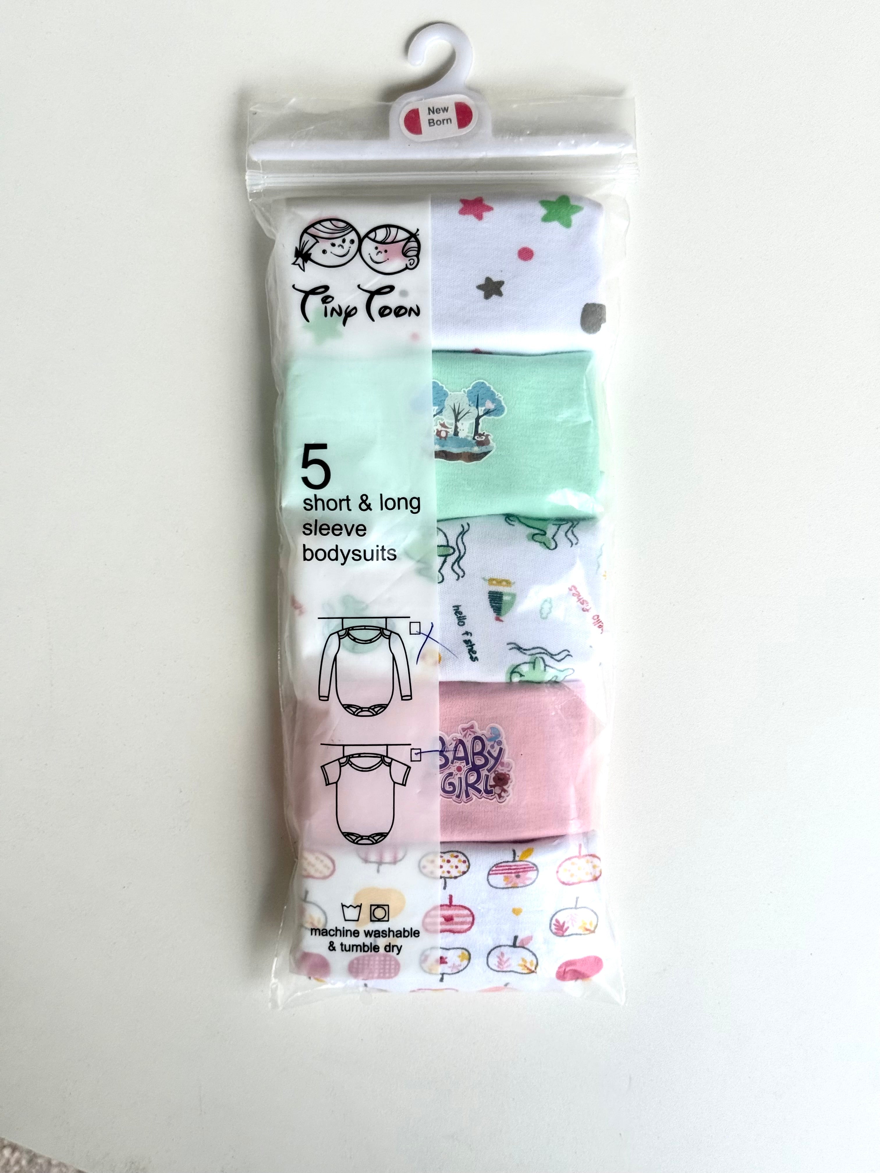 Body suit 5 pieces set