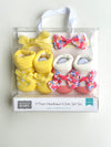 4 piece headband & socks gift set (0 to 9m)