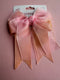 Bow hair pin